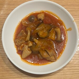 塩麹★チキンのトマト煮込み